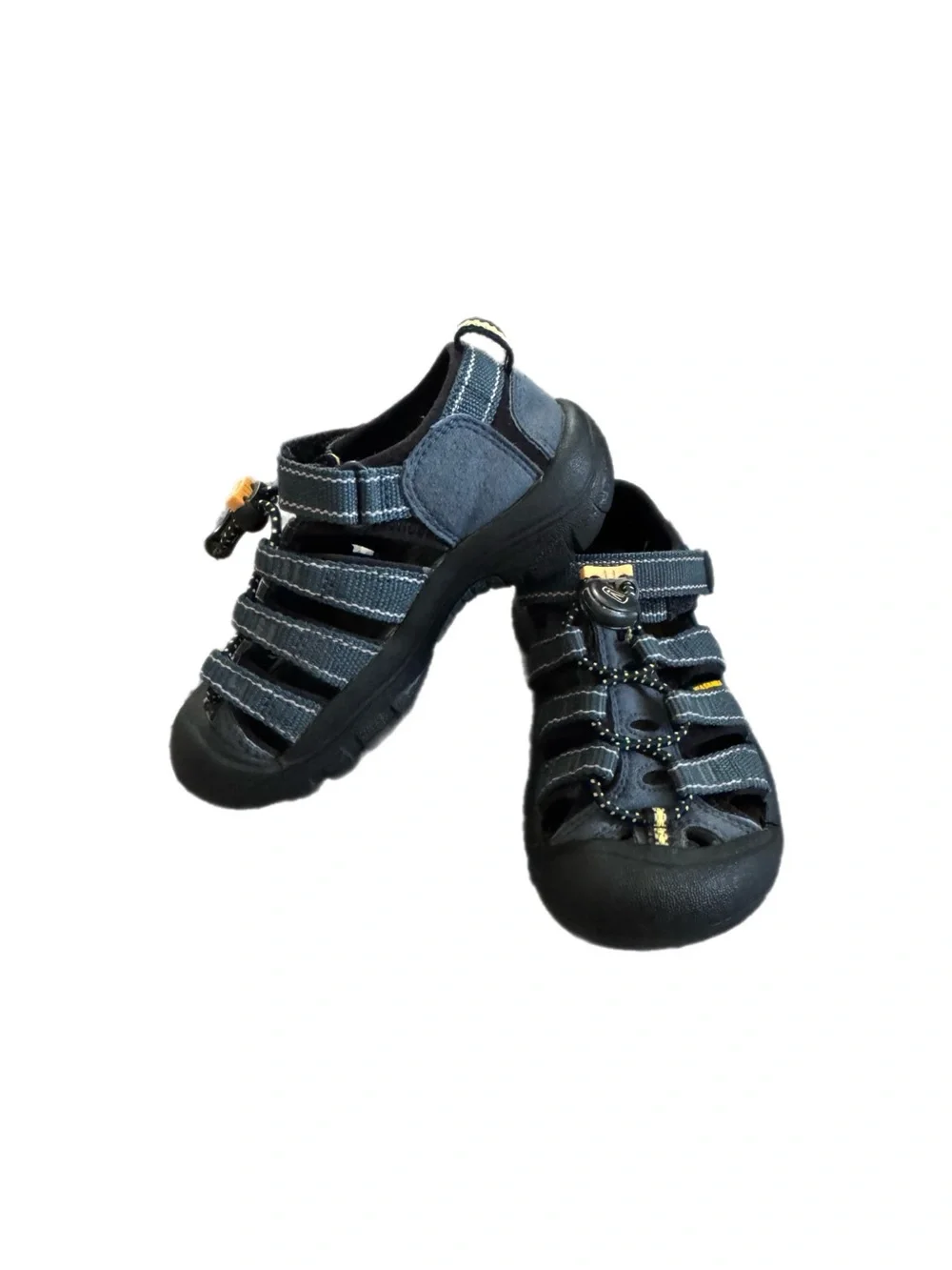 Kids Keen Closed-Toe Sport Sandals - Navy/Black size 10c
